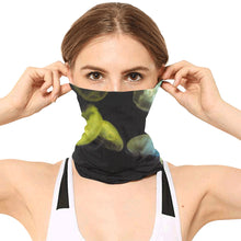 Load image into Gallery viewer, Jellyfish Yellow and Blue Multifunctional Headwear