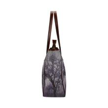 Load image into Gallery viewer, Spooky Tree Purple Classic Tote Bag (Model 1644)