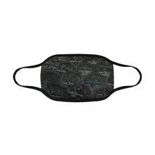 Load image into Gallery viewer, Painted Skulls Glowing Mouth Mask in One Piece (2 Filters Included) (Model M02)