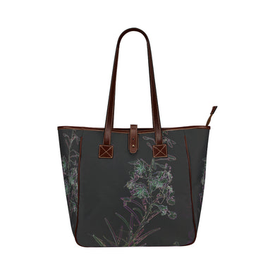 Fireweed Flower Glowing Classic Tote Bag (Model 1644)