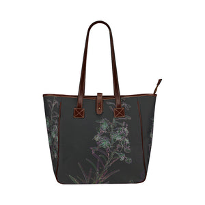 Fireweed Flower Glowing Classic Tote Bag (Model 1644)