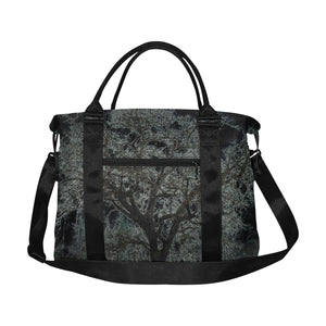 Spooky Tree Glowing Large Capacity Duffle Bag (Model 1715)