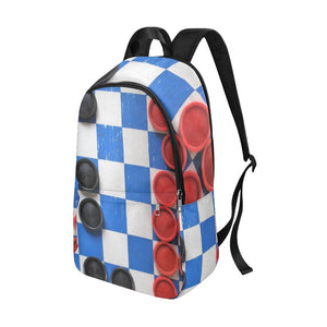 Checkers Fabric Backpack for Adult (Model 1659)