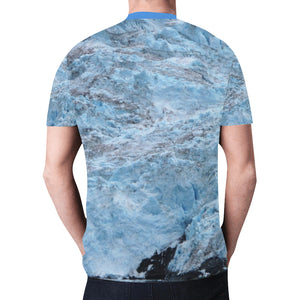Glacier Flow New All Over Print T-shirt for Men (Model T45)
