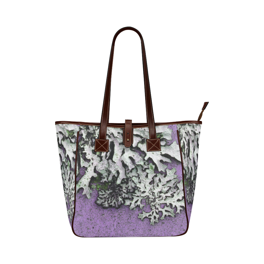 Moss Purple Classic Tote Bag (Model 1644)