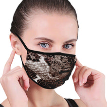 Load image into Gallery viewer, Coiled Snake Mouth Mask (2 Filters Included)