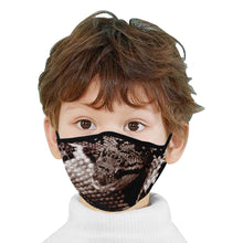 Load image into Gallery viewer, Coiled Snake Mouth Mask (2 Filters Included)