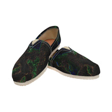 Load image into Gallery viewer, Sea of Flames Glowing Unisex Classic Canvas Slip-On (Model 1206)