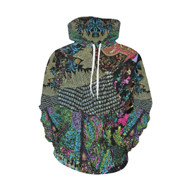 Paisley Power All Over Print Hoodie for Men/Large Size (USA Size) (Model H13)