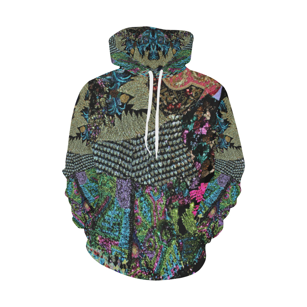 Paisley Power All Over Print Hoodie for Men/Large Size (USA Size) (Model H13)