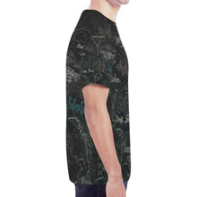Load image into Gallery viewer, Painted Skulls Glowing New All Over Print T-shirt for Men (Model T45)