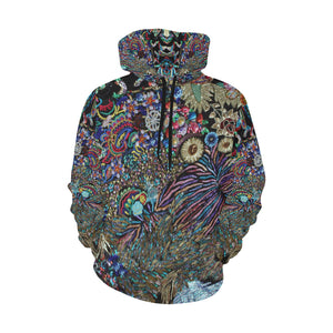 I Spy Paisley All Over Print Hoodie for Women (USA Size) (Model H13)