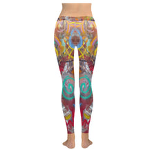 Load image into Gallery viewer, Graffiti Abstract Low Rise Leggings (Invisible Stitch) (Model L05)