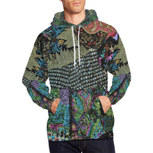 Load image into Gallery viewer, Paisley Power All Over Print Hoodie for Men/Large Size (USA Size) (Model H13)