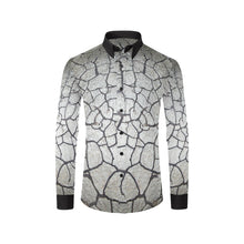 Load image into Gallery viewer, Crackle Men&#39;s All Over Print Casual Dress Shirt (Model T61)