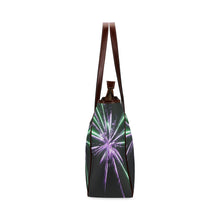 Load image into Gallery viewer, Fireworks Star Purple Classic Tote Bag (Model 1644)