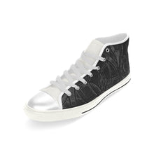 Load image into Gallery viewer, Stained Glass Glowing Men’s Classic High Top Canvas Shoes (Model 017)