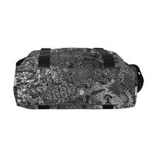 Load image into Gallery viewer, Paisley Matters Black and White Large Capacity Duffle Bag (Model 1715)
