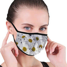 Load image into Gallery viewer, Daisies Flower Mouth Mask (2 Filters Included)