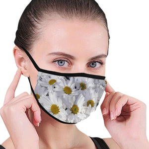 Daisies Flower Mouth Mask (2 Filters Included)