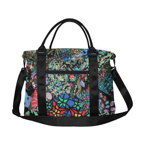 Holiday Paisley Large Capacity Duffle Bag (Model 1715)