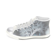 Load image into Gallery viewer, Spooky Tree Negative Women&#39;s Classic High Top Canvas Shoes (Model 017)