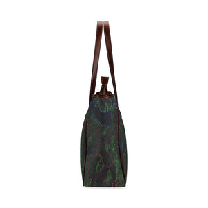 Sea of Flames Glowing Classic Tote Bag (Model 1644)