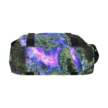 Load image into Gallery viewer, Molten Flames Purple Large Capacity Duffle Bag (Model 1715)