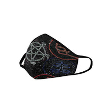 Load image into Gallery viewer, Dante&#39;s Inferno Glowing Mouth Mask in One Piece (2 Filters Included) (Model M02)