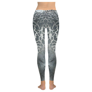 Crackle Multitone Low Rise Leggings (Invisible Stitch) (Model L05)