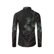 Load image into Gallery viewer, Fireweed Flower Glowing Men&#39;s All Over Print Casual Dress Shirt (Model T61)
