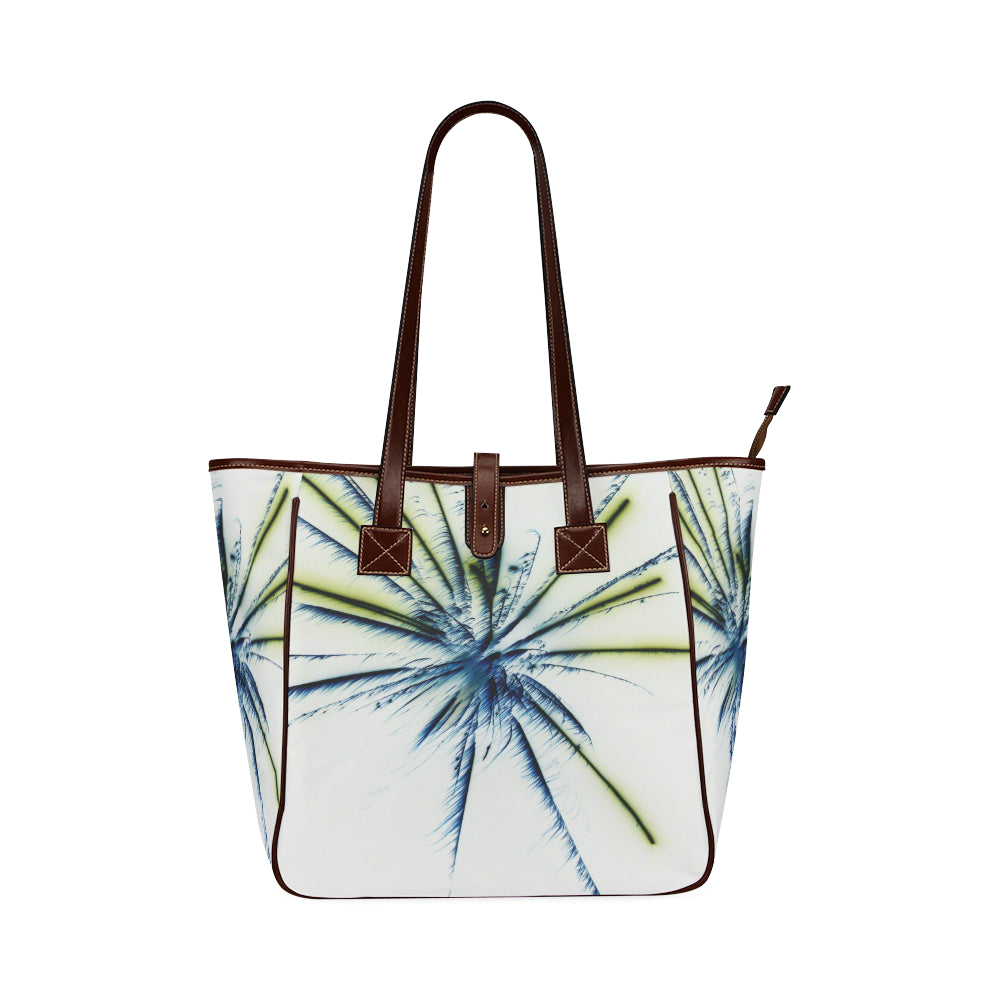 Fireworks Star Negative Classic Tote Bag (Model 1644)