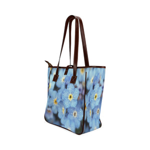 Forget Me Not Flower Classic Tote Bag (Model 1644)
