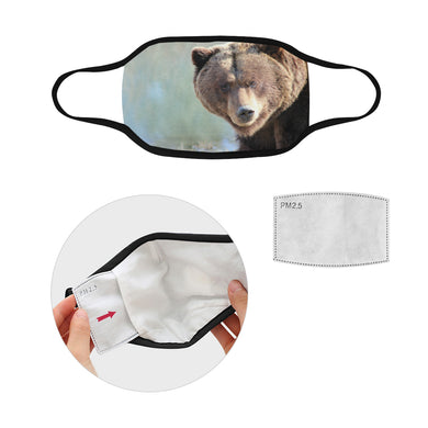 Big Bear Mouth Mask in One Piece (2 Filters Included) (Model M02)