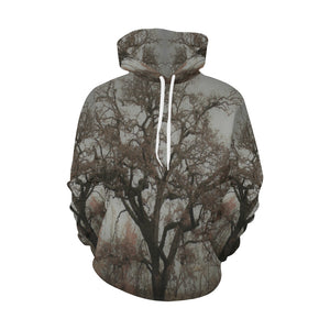 Spooky Tree All Over Print Hoodie for Men/Large Size (USA Size) (Model H13)