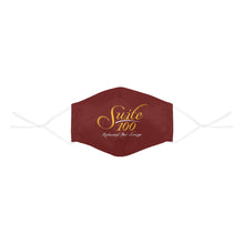 Load image into Gallery viewer, suite100burgundy 3D Mouth Mask with Drawstring (30 Filters Included) (Model M04) (Non-medical Products)