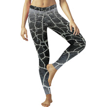 Load image into Gallery viewer, Crackle Negative Low Rise Leggings (Invisible Stitch) (Model L05)