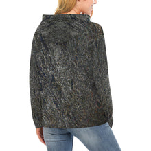Load image into Gallery viewer, Marbled Abstract Glowing All Over Print Hoodie for Women (USA Size) (Model H13)