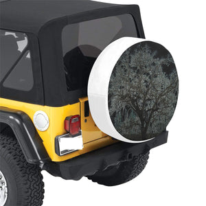 Spooky Tree Glowing 30 Inch Spare Tire Cover
