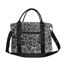 Load image into Gallery viewer, Crackle Negative Large Capacity Duffle Bag (Model 1715)