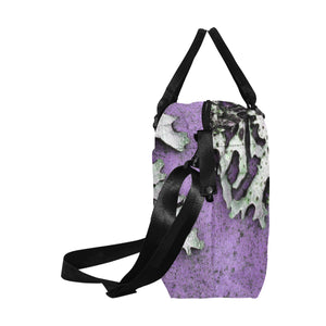 Moss Purple Large Capacity Duffle Bag (Model 1715)