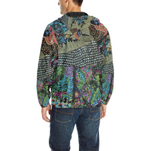 Load image into Gallery viewer, Paisley Power All Over Print Quilted Windbreaker for Men (Model H35)