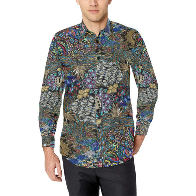 Fun and Fancy Paisley Men's All Over Print Casual Dress Shirt (Model T61)