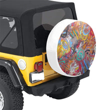 Load image into Gallery viewer, Graffiti Abstract 32 Inch Spare Tire Cover
