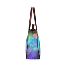 Load image into Gallery viewer, Splash of Color Negative Mosaic Classic Tote Bag (Model 1644)