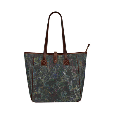 Oil Paints Glowing Classic Tote Bag (Model 1644)