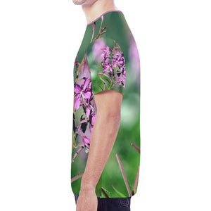 Fireweed Flower New All Over Print T-shirt for Men (Model T45)