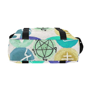Dante's Inferno Reverse Large Capacity Duffle Bag (Model 1715)