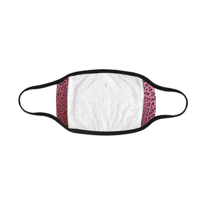 Crackle Art Pink Mouth Mask