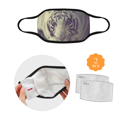 White Tiger Mouth Mask (2 Filters Included)